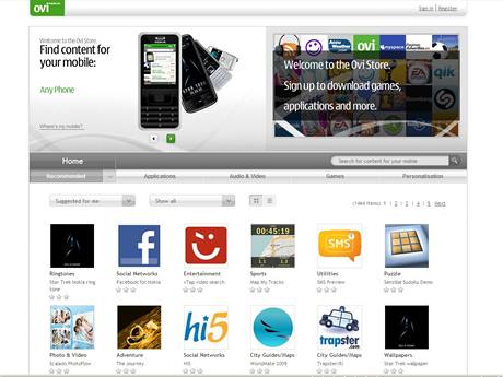 Nokia Store on OVI