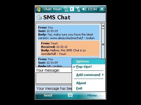 Alexju SMS Chat