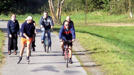 In-line stezka z eských Budjovic do Hluboké nad Vltavou