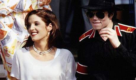 Michael Jackson a Lisa Marie Presley