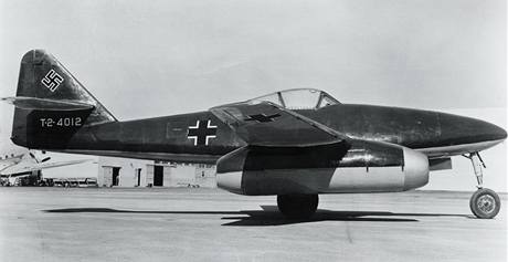 Messerschmitt Me 262 ve vlenm nmeckm proveden (nedatovan snmek