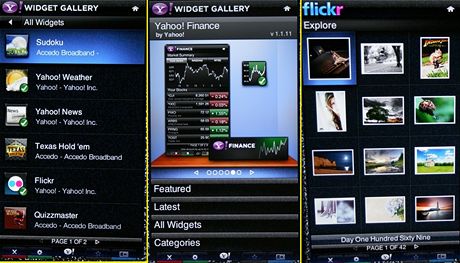 Widget gallery - Samsung