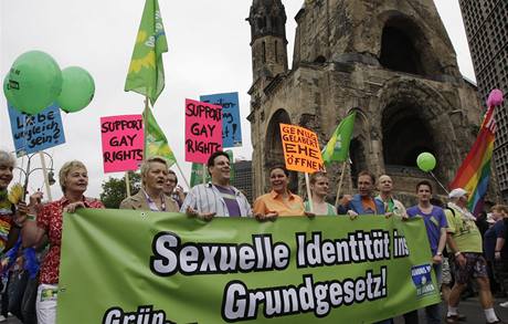 Demonstrace homosexul v Berln