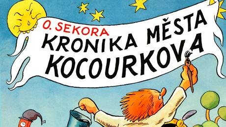 Ondej Sekora: Kronika msta Kocourkova; obal knihy. Ilustraní foto.