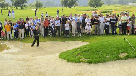 Golf Zbraslav - exhibice, Alex ejka.