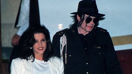 Michael Jackson a Lisa Marie Presley