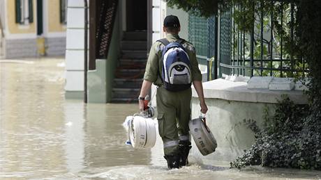 Záplavy v Rakousku (25. ervna 2009)