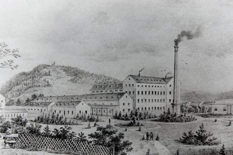 Tovrna v Bystici v roce 1873