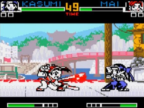 King of Fighters na NeoGeo Pocket Color