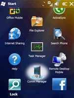 Windows Mobile 6.5 (menu)