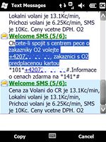 Windows Mobile 6.5 (SMS)