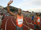 Asafa Powell na Zlat lize v Oslu 2009.