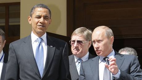 Barack Obama a Vladimir Putin (7. ervence 2009)