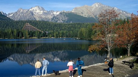 Slovensko. Vysoké Tatry, trbské pleso