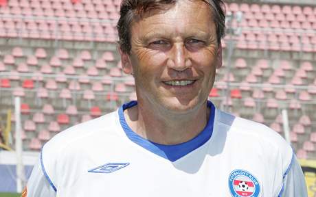 Trenér 1. FC Brno Miroslav Beránek