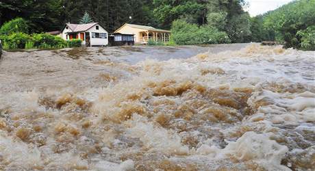 Povodová pohotovost platí na jihu ech do dneních 18:00. Ilustraní foto.