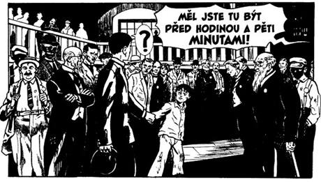 z komiksu Franz Kafka: Proces