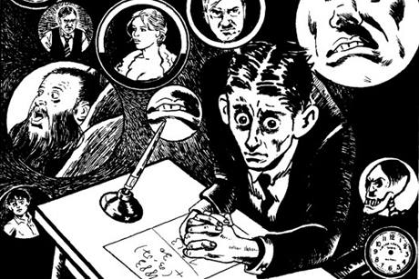 z komiksu Franz Kafka: Proces