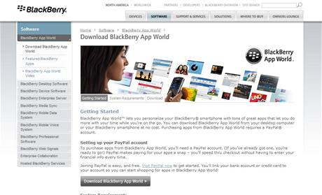 BlackBerry App World