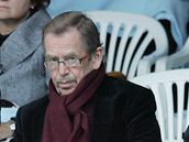 Vclav Havel na koncert Rene Flemingov v Krumlov