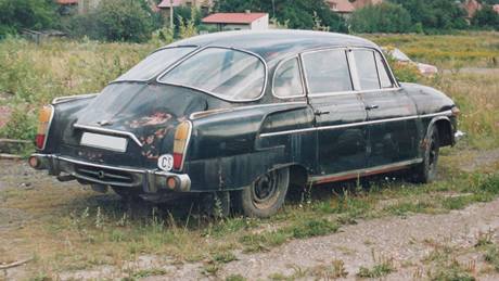 Tatra 603 - pvodní stav ped renovací