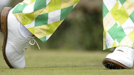 British Open 2009 - John Daly a jeho kalhoty.