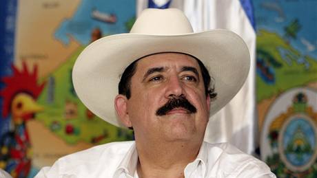 Svrený honduraský prezident Manuel Zelaya