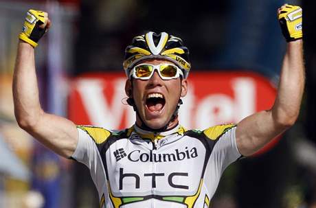 Takto se Mark Cavendish radoval na leton Tour celkem estkrt