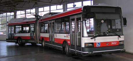 Historick trolejbusy v Brn - 26Tr 3602