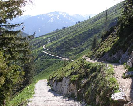 Rakouské Alpy, cestou z Hochkönigu