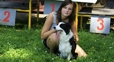 Veronika Vargov z Hodonna je mistryn Evropy se psem Texim v souti agility 