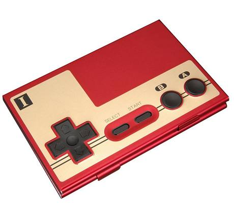 Vizitkovnk v podob NES ovladae