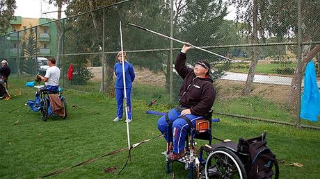 Paralympionika Jana Fesslov, soustedn Turecko 2008