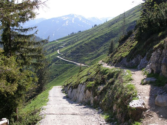 Rakouské Alpy, cestou z Hochkönigu