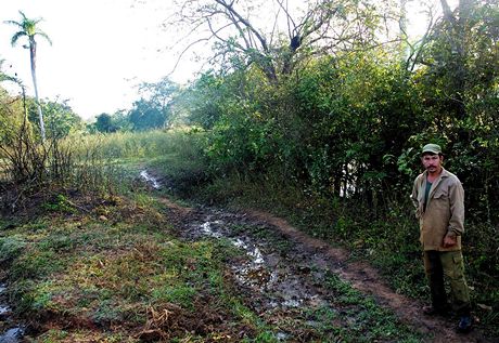 Kuba. Vinales, Miguel - mstn rolnk (campesino)