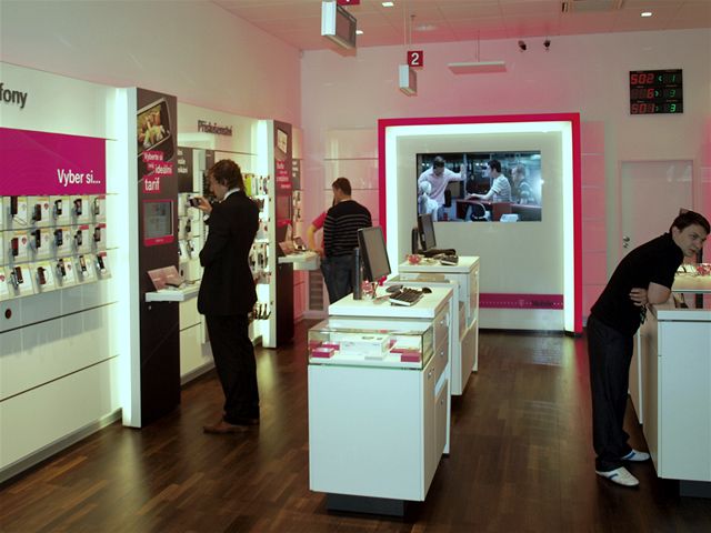 Nový design prodejen T-Mobile