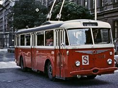 Historick trolejbusy v Brn - trolejbus 7Tr 3031