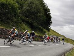 Sjezd cyklist na Tour de France 