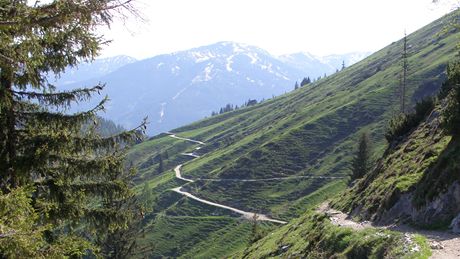Rakouské Alpy, cestou z Hochkönigu Rakouské Alpy, cestou z Hochkönigu