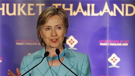 Hillary Clintonová na fóru Sdruení zemí jihovýchodní Asie (ASEAN) (23. ervence 2009)