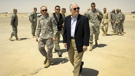 éf Pentagonu Robert Gates na neekané návtv Iráku (28. ervence 2009)