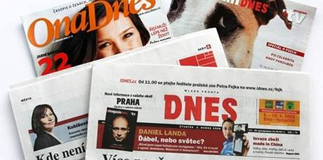 tvrtení Magazín DNES+TV si kadý týden pete 1 418 000 lidí, pondlní pílohu pro eny Ona DNES pak 631 000 lidí, pochopiteln peván tenáek.