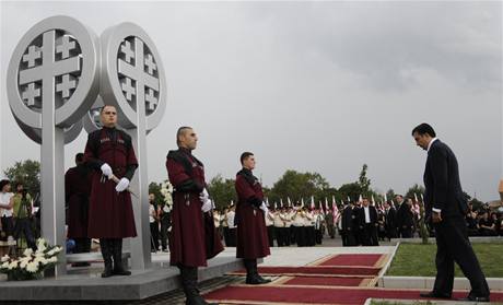 Pokldn vnc nedaleko Tbilisi u ronho vron propuknut rusko-gruznsk vlky. (7. srpna 2009)