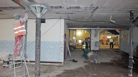 Oprava haly Rondo: do dokonení zbývá msíc a práce finiují 