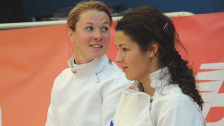 Lucie Grolichov (vlevo) a Natlie Dianov