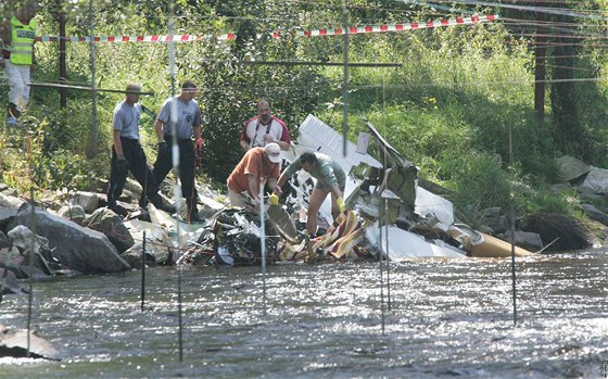 Havárie Cessny 172 u Strakonic (16.8.2009)