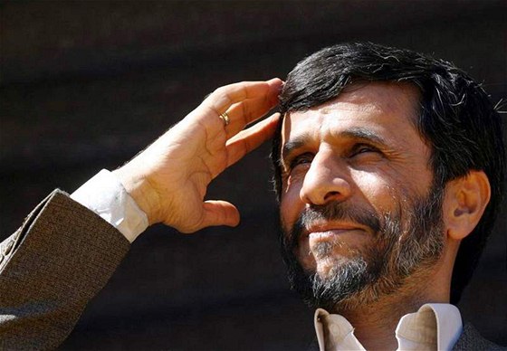 Íránský prezident Mahmúd Ahmadíneád.