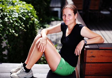 Monika Klukov - vtzka tensk soute pob marathon v Chicagu