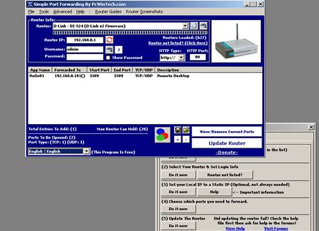 Simple Port Forwarding 