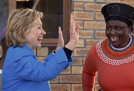 Hillary Clintonov na pedmst Kapskho msta